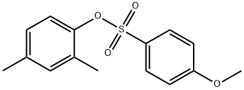2,4-dimethylphenyl4-methoxybenzenesulfonate,693229-38-8,结构式