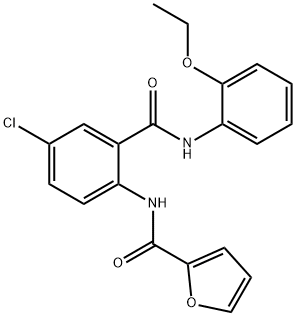 693230-00-1 N-{4-chloro-2-[(2-ethoxyanilino)carbonyl]phenyl}-2-furamide