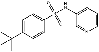 4-tert-butyl-N-(3-pyridinyl)benzenesulfonamide Structure