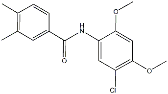 N-(5-chloro-2,4-dimethoxyphenyl)-3,4-dimethylbenzamide|