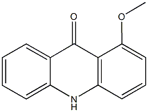 1-methoxy-9(10H)-acridinone 化学構造式