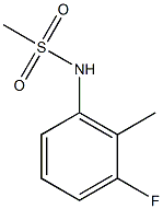 N-(3-fluoro-2-methylphenyl)methanesulfonamide Structure