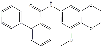 N-(3,4,5-trimethoxyphenyl)[1,1'-biphenyl]-2-carboxamide|