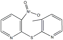 3-nitro-2-[(3-methylpyridin-2-yl)thio]pyridine Structure