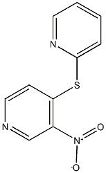 3-nitro-4-(2-pyridinylsulfanyl)pyridine 结构式