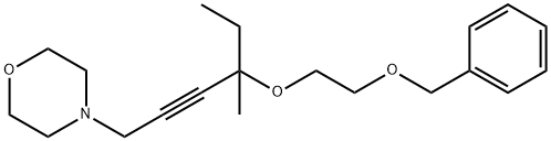 698389-70-7 4-{4-[2-(benzyloxy)ethoxy]-4-methyl-2-hexynyl}morpholine