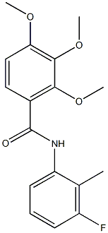 N-(3-fluoro-2-methylphenyl)-2,3,4-trimethoxybenzamide|