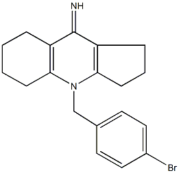 4-(4-bromobenzyl)-1,2,3,4,5,6,7,8-octahydro-9H-cyclopenta[b]quinolin-9-imine|