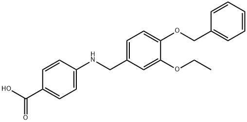 700851-95-2 4-{[4-(benzyloxy)-3-ethoxybenzyl]amino}benzoicacid