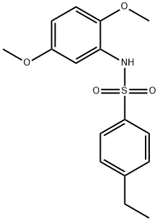 701223-18-9 N-(2,5-dimethoxyphenyl)-4-ethylbenzenesulfonamide