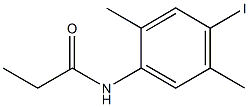 N-(4-iodo-2,5-dimethylphenyl)propanamide Structure