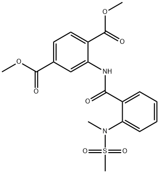 701923-25-3 dimethyl 2-({2-[methyl(methylsulfonyl)amino]benzoyl}amino)terephthalate