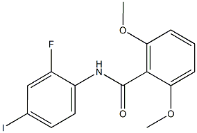 702650-50-8 N-(2-fluoro-4-iodophenyl)-2,6-dimethoxybenzamide