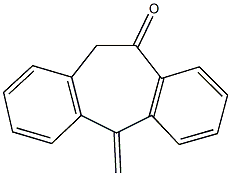 5-methylene-5,11-dihydro-10H-dibenzo[a,d]cyclohepten-10-one Structure