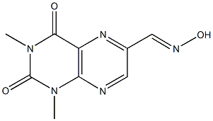 1,3-dimethyl-2,4-dioxo-1,2,3,4-tetrahydro-6-pteridinecarbaldehyde oxime,70540-91-9,结构式