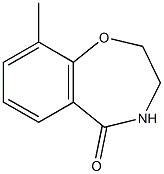 9-methyl-3,4-dihydro-1,4-benzoxazepin-5(2H)-one Struktur