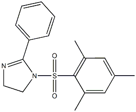1-(mesitylsulfonyl)-2-phenyl-4,5-dihydro-1H-imidazole,708228-85-7,结构式