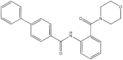 N-[2-(4-morpholinylcarbonyl)phenyl][1,1