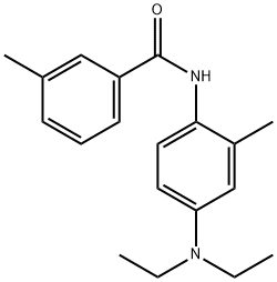 N-[4-(diethylamino)-2-methylphenyl]-3-methylbenzamide 结构式