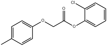 2-chlorophenyl (4-methylphenoxy)acetate 化学構造式