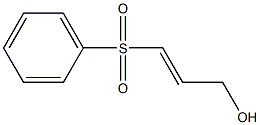 3-(phenylsulfonyl)-2-propen-1-ol,70941-73-0,结构式