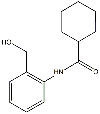 N-[2-(hydroxymethyl)phenyl]cyclohexanecarboxamide Structure