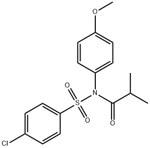 710990-32-2 4-chloro-N-isobutyryl-N-(4-methoxyphenyl)benzenesulfonamide