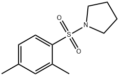 1-[(2,4-dimethylphenyl)sulfonyl]pyrrolidine Structure