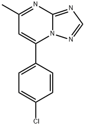 7-(4-chlorophenyl)-5-methyl[1,2,4]triazolo[1,5-a]pyrimidine|
