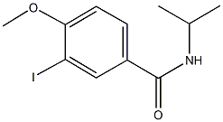 3-iodo-N-isopropyl-4-methoxybenzamide Structure