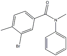 3-bromo-N,4-dimethyl-N-phenylbenzamide,712318-85-9,结构式
