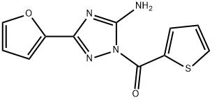 713099-53-7 3-(2-furyl)-1-(2-thienylcarbonyl)-1H-1,2,4-triazol-5-ylamine