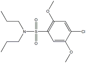 713501-53-2 4-chloro-2,5-dimethoxy-N,N-dipropylbenzenesulfonamide