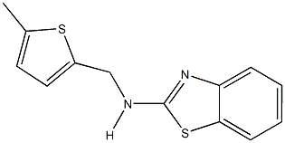 N-(1,3-benzothiazol-2-yl)-N-[(5-methyl-2-thienyl)methyl]amine Structure