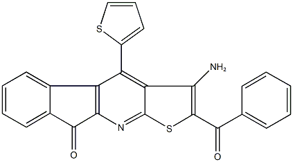 717843-81-7 3-amino-2-benzoyl-4-(2-thienyl)-9H-indeno[2,1-b]thieno[3,2-e]pyridin-9-one