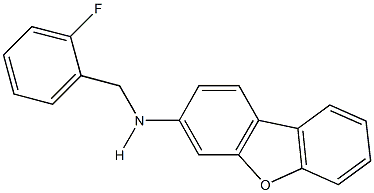 N-dibenzo[b,d]furan-3-yl-N-(2-fluorobenzyl)amine Structure