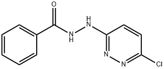 N'-(6-chloro-3-pyridazinyl)benzohydrazide Structure