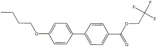 2,2,2-trifluoroethyl 4'-butoxy[1,1'-biphenyl]-4-carboxylate|