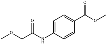 methyl 4-[(methoxyacetyl)amino]benzoate,720675-94-5,结构式