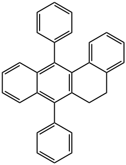 7,12-diphenyl-5,6-dihydrobenzo[a]anthracene Structure