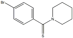 1-(4-bromobenzothioyl)piperidine Struktur