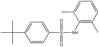722460-32-4 4-tert-butyl-N-(2,6-dimethylphenyl)benzenesulfonamide