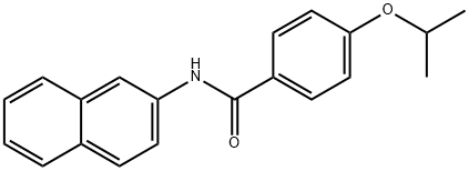 4-isopropoxy-N-(2-naphthyl)benzamide Structure