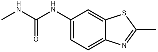 N-methyl-N'-(2-methyl-1,3-benzothiazol-6-yl)urea Structure