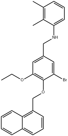 722465-14-7 N-[3-bromo-5-ethoxy-4-(1-naphthylmethoxy)benzyl]-N-(2,3-dimethylphenyl)amine