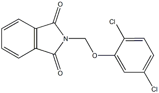 2-[(2,5-dichlorophenoxy)methyl]-1H-isoindole-1,3(2H)-dione Struktur