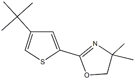 2-(4-tert-butyl-2-thienyl)-4,4-dimethyl-4,5-dihydro-1,3-oxazole,723248-29-1,结构式