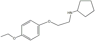 723248-85-9 N-cyclopentyl-N-[2-(4-ethoxyphenoxy)ethyl]amine