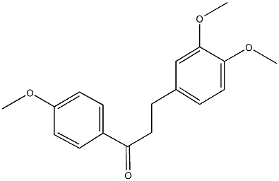 3-(3,4-dimethoxyphenyl)-1-(4-methoxyphenyl)-1-propanone,723250-19-9,结构式
