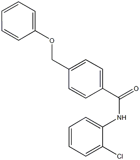 N-(2-chlorophenyl)-4-(phenoxymethyl)benzamide Structure